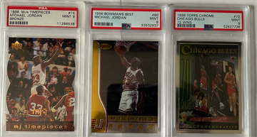 Michael Jordan Graded PSA Lot 