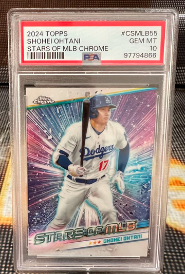 2024 Topps #CSMLB55 Shohei Ohtani Stars of MLB Chrome PSA 10 