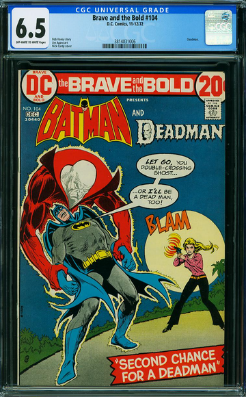 BRAVE AND THE BOLD #104, CGC 6.5 FN+