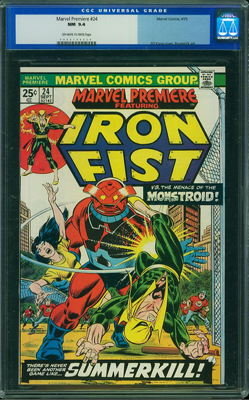 MARVEL PREMIERE #24, CGC 9.4 NM