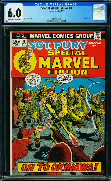 SPECIAL MARVEL EDITION #8, CGC 6.0 FN