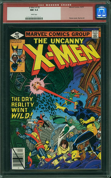 X-MEN #128, CGC 9.4 NM