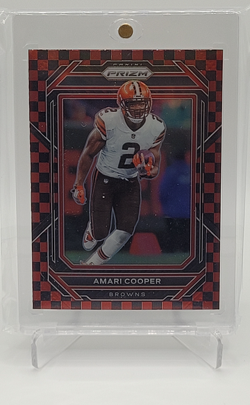 2022 Panini Prizm Red Checkerboard Amari Cooper #69