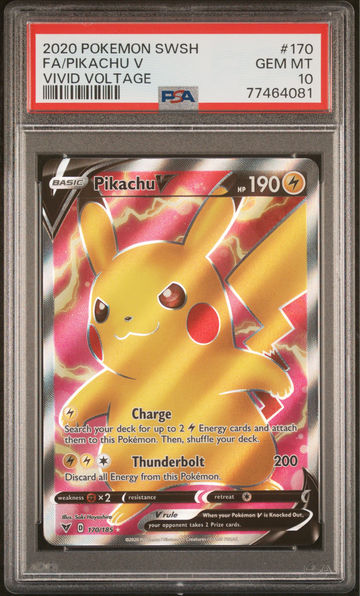 2020 Pokémon Vivid Voltage Pikachu #170