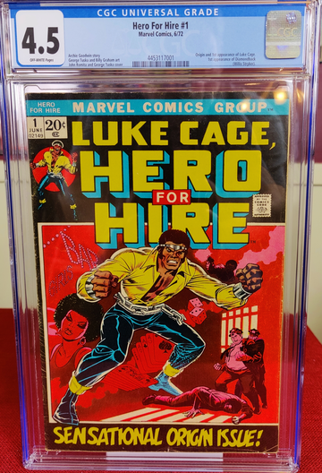 Hero For Hire #1 - 1st Appearance and Origin of Luke Cage