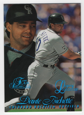 1997 FLAIR SHOWCASE LEGACY ROW 1 - 067 OF 100 DANTE BICHETTE # 110