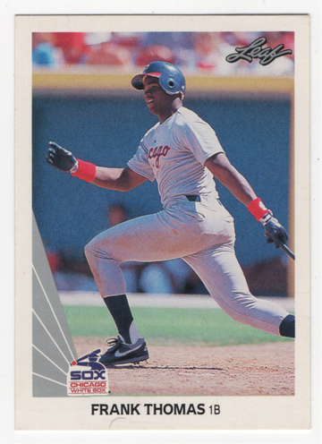 1990 LEAF FRANK THOMAS # 300 ROOKIE HOF