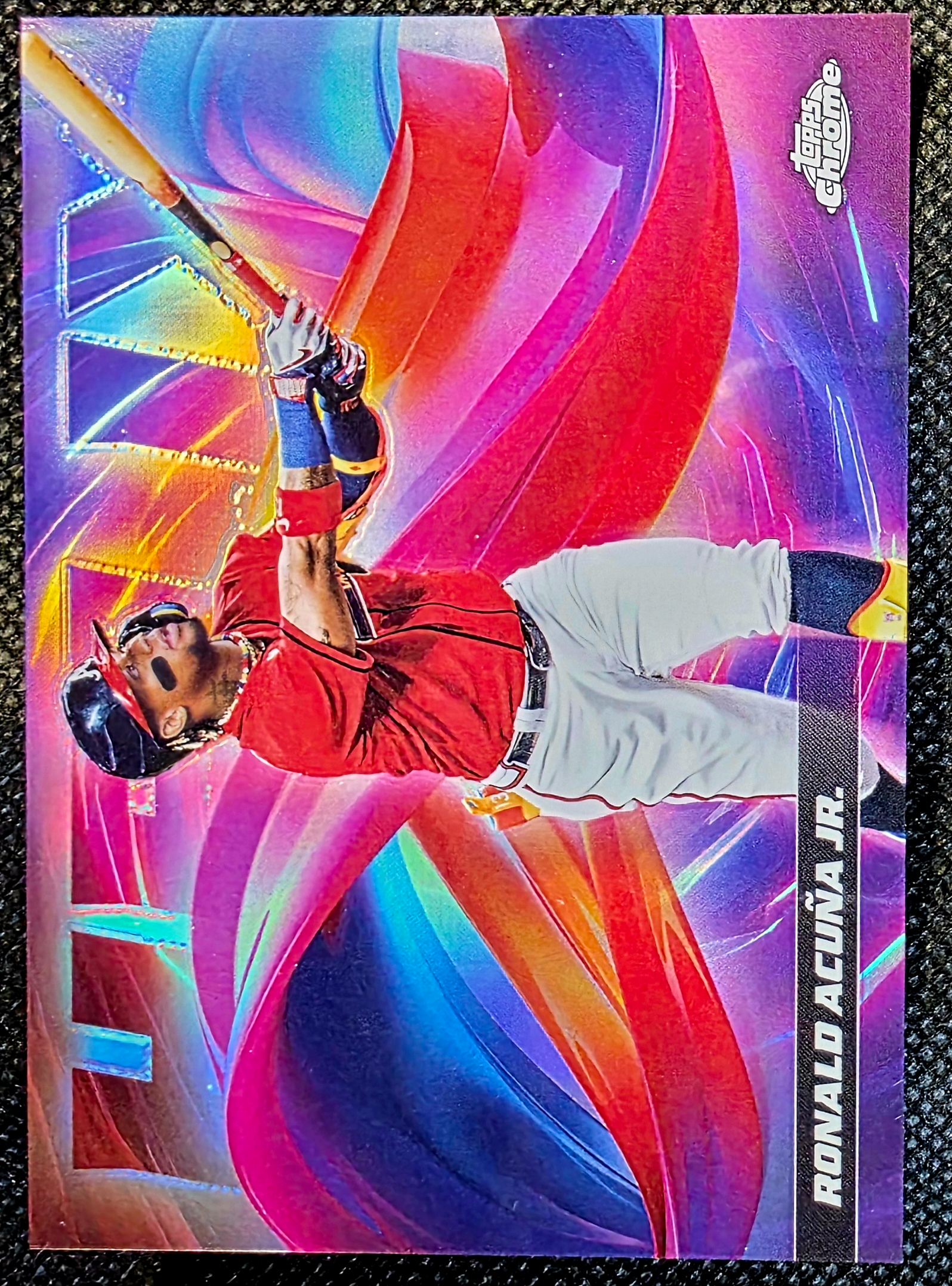 2025 Topps Chrome Ronald Acuna Jr. Helix