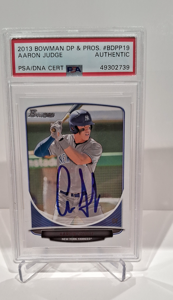 Aaron Judge rc 2013 Bowman auto