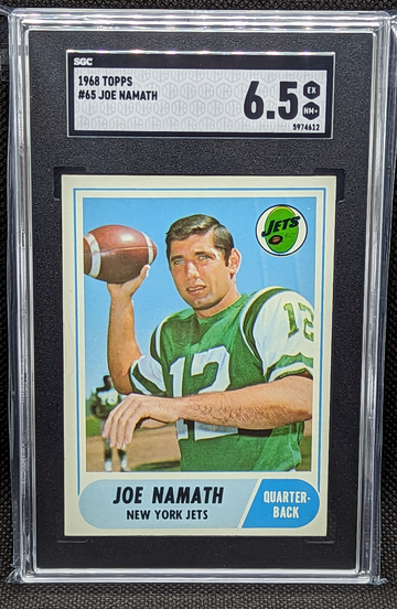 1968 Topps #65 Joe Namath 