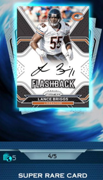 2020 Panini Blitz Prizm Lance Briggs Flashback /5