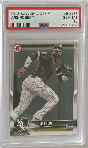 2018 Bowman Draft Luis Robert PSA 10