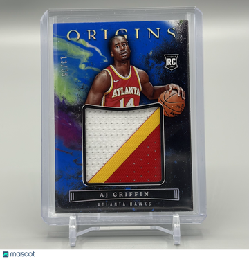 2022-23 Origins AJ Griffin Rookie Jumbo Jerseys Blue /35 #JJ-AJG