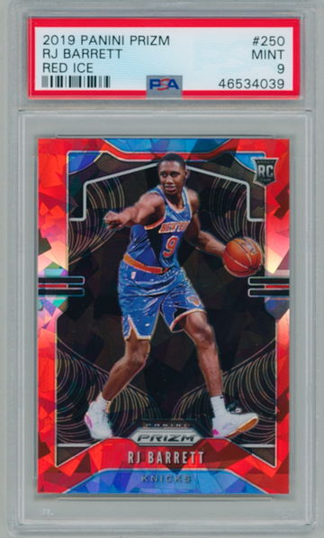 RJ Barrett 2019 Prizm Red Ice