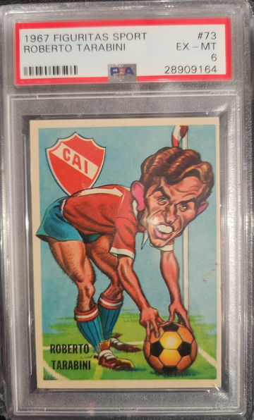 Roberto Tarabibi 1967 Figuritas Sport #73