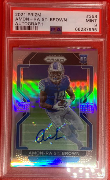 2021 Panini Prizm Amon-St Brown Auto