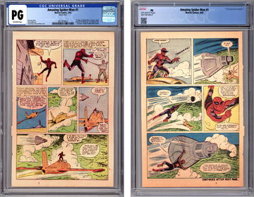 AMAZING SPIDER-MAN #1 CGC-PG *SINGLE PG-6 ONLY* FIRST ASM STAN LEE & STEVE DITKO 1963