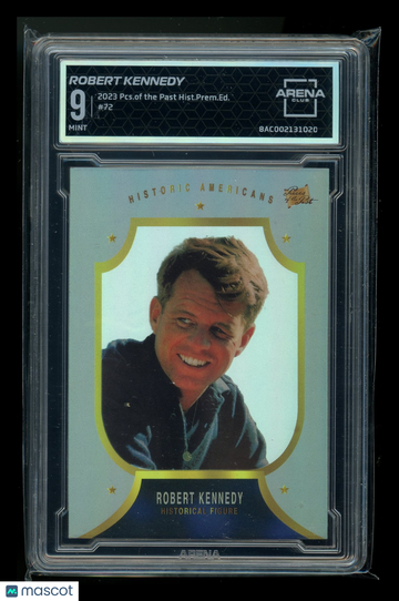 2023 Pieces of the Past Historical Premium Edition Robert Kennedy #72 Arena Club 9