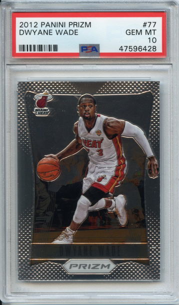 Dwyane Wade 2012 Prizm PSA 10 NEP