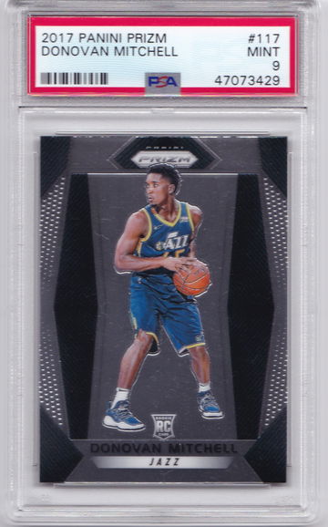 Donovan Mitchell 2017 Prizm PSA 9