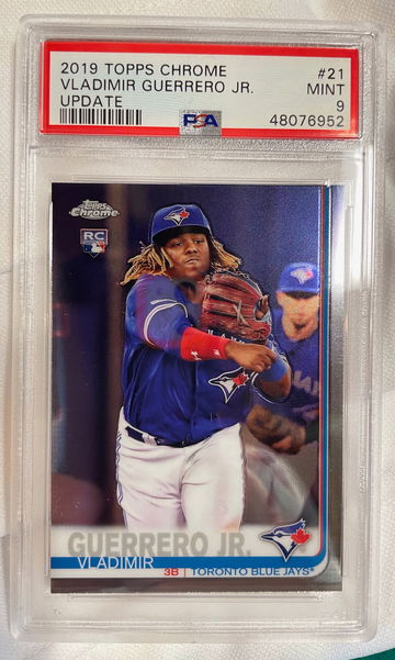 2019 Topps Chrome Update Vladimir Guerrero Jr - PSA 9