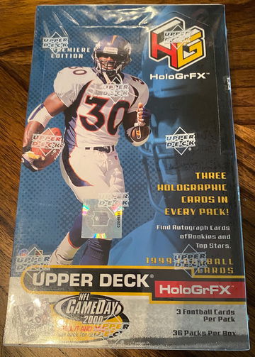 1999 Upper Deck HoloGrFX Factory Sealed Box