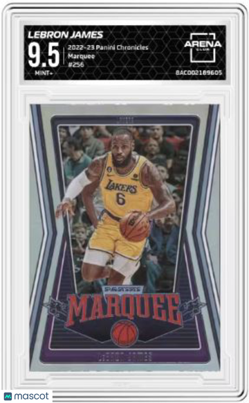 2022-23 Panini Chronicles LeBron James #256 Marquee Arena Club 9.5