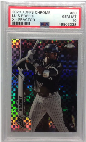 Luis Robert Xfractor PSA 10