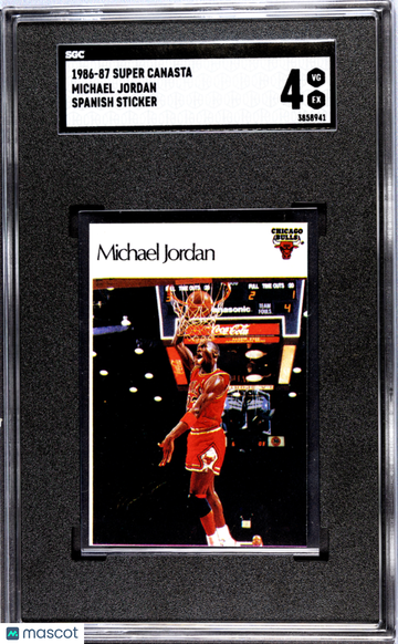 1986-87 Super Canasta Michael Jordan SGC 4
