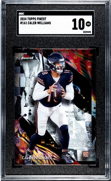 2024 Topps Finest #161 Caleb Williams SGC 10