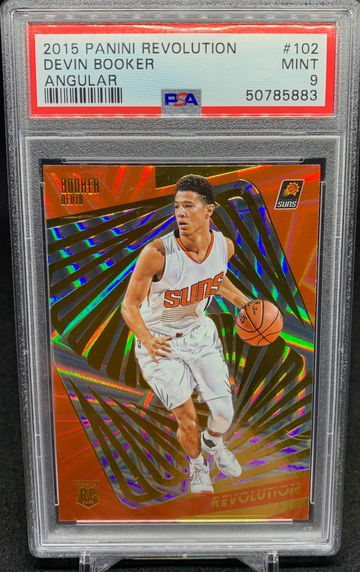2015 Panini Revolution Angular Parallel - Devin Booker - PSA 9