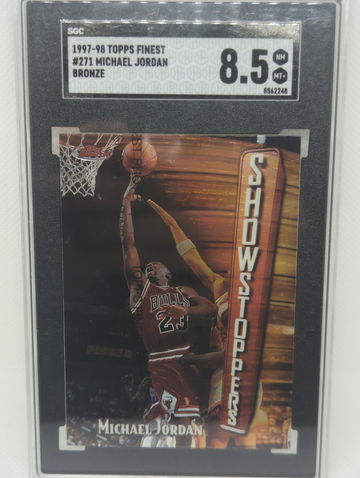 Michael Jordan showstoppers w/coating SGC 8.5