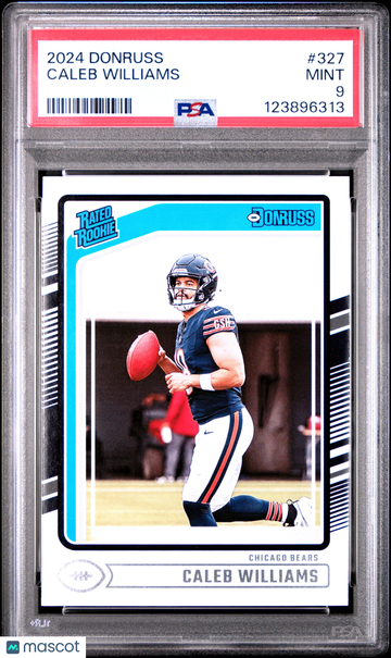 2024 Panini Donruss Caleb Williams #327 PSA 9
