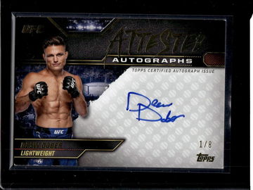2024 Topps UFC Knockout Attested Drew Dober #ATT-DDR Auto /8