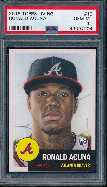 2018 Topps Living #19 Ronald Acuna Jr RC