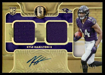 2022 Panini Gold Standard Kyle Hamilton #266 RC RPA /149