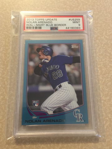 Nolan Arenado 2013 Topps Update Wal Mart Blue Rc