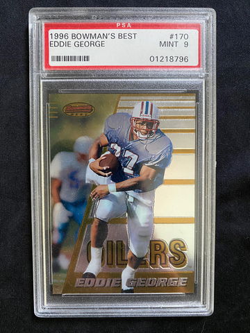 1996 Bowmans Best Eddie George PSA 10