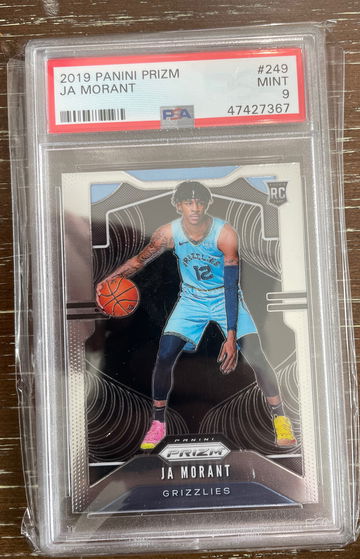 2019 Panini Prizm Ja Morant PSA 9