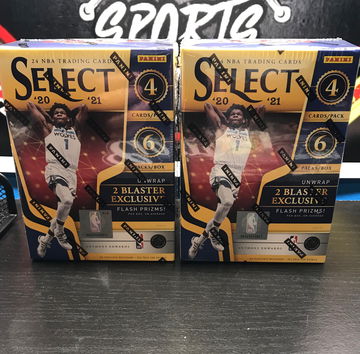 2021 Panini Select Basketball Blaster Box Lot of 2
