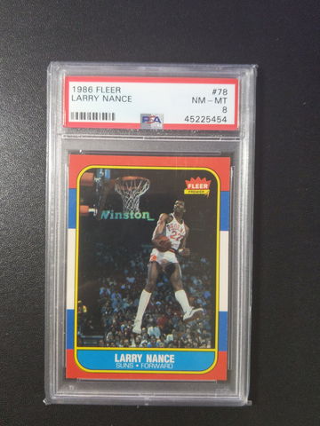 Larry Nance 1986 Fleer