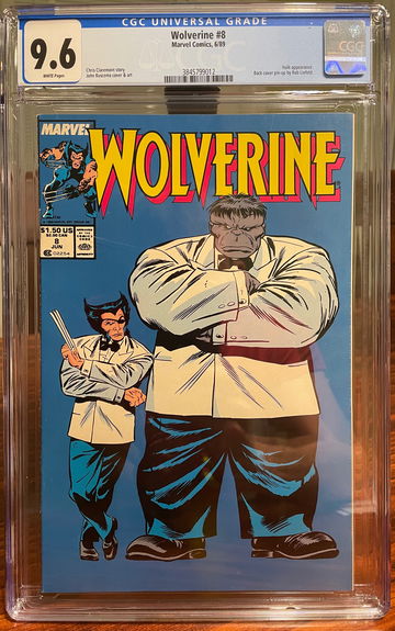 Wolverine #8 Marvel 1989 Mr. Fix It Classic Cover