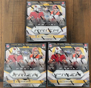 2020 Prizm Football Mega Box Lot (3)