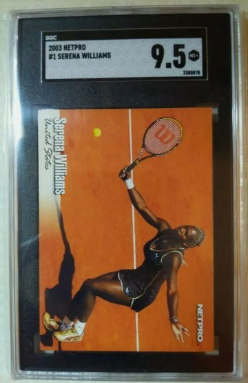 2003 Serena Williams Netpro SGC 9.5 (SHIPS TRACKED FROM CANADA)