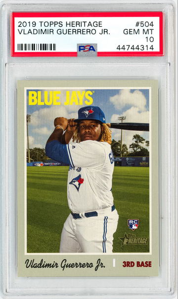2019 Topps Heritage Vladimir Guerrero Jr.