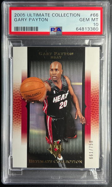 2005-06 Upper Deck Ultimate Collection Gary Payton PSA 10 Pop 1