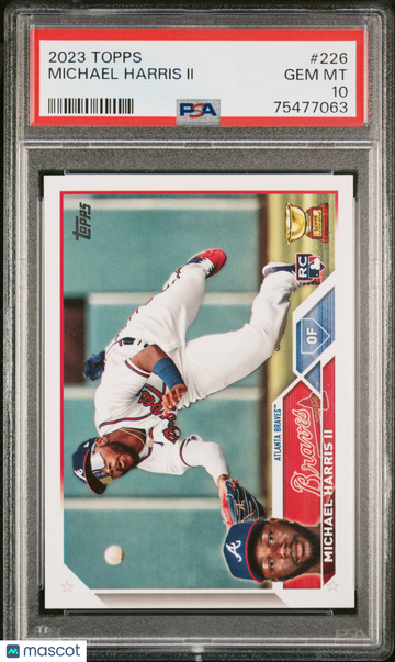 2023 Topps Michael Harris II #226 PSA 10