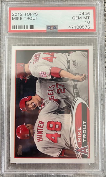 2012 Topps Mike Trout PSA 10