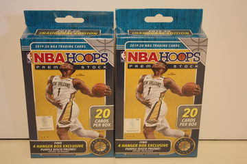 2019-20 NBA Hoops Premium Stock Hangers x2