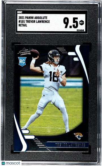 2021 Panini Absolute Trevor Lawrence #101 Retail SGC 9.5